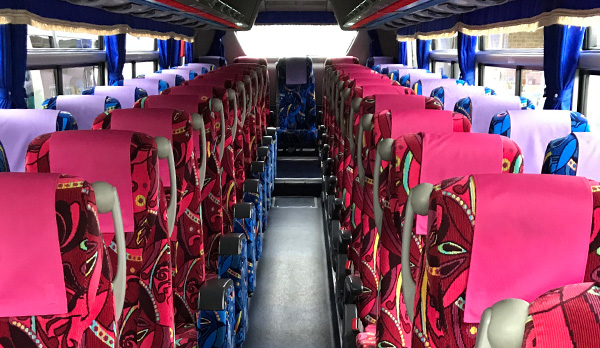 ハイデッカー59タイプの車内